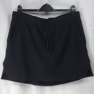 🏸 All in Motion Skort Black Sports Skirt with Pockets Sz.L